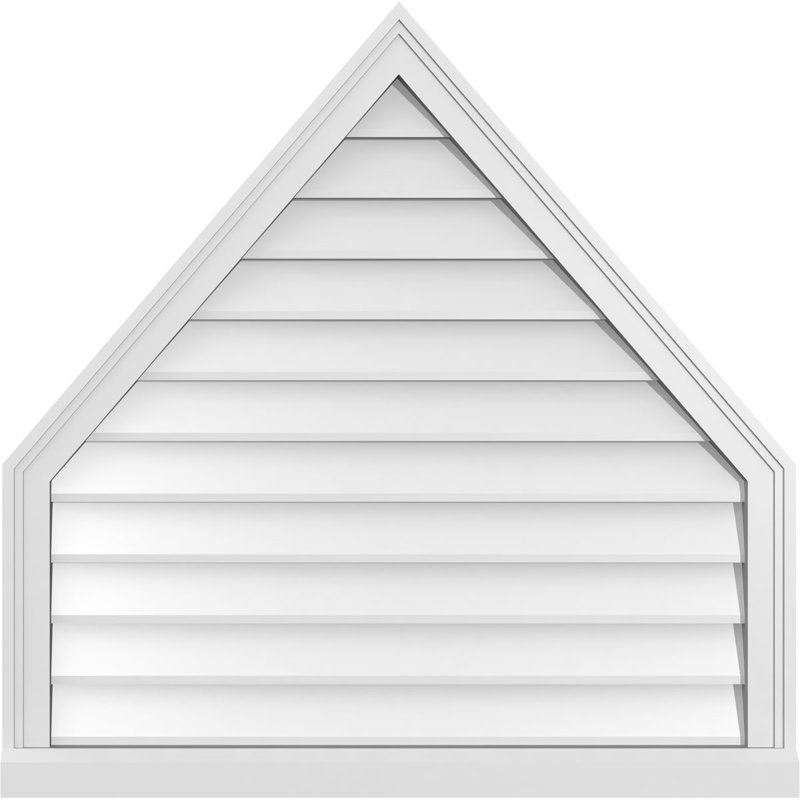 Évent en paille non-fonctionnel Signature, H 34 po x l 34 po x P 2 po
