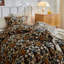 Ensemble de housse de couette réversible en coton à imprimé floral Luxury-110090400