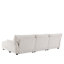 Modern Chenille Couch Sofa Sectional with Extra-Wide Seat Cushion-2077658382