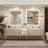 Lunara UL Certified Frameless Backlit LED Bathroom Vanity Mirror , Anti Fog Temper Glass 3 Year Warranty-544654495