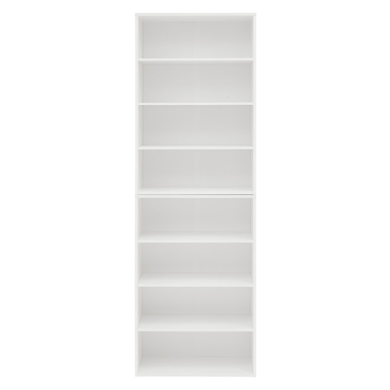 Armoire de rangement pour CD et DVD, Blanc