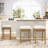 Rubicon Upholstered Boucle Counter Stool