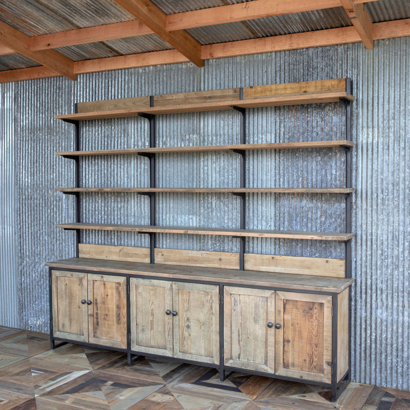 90.5'' W Steel Shelving Unit