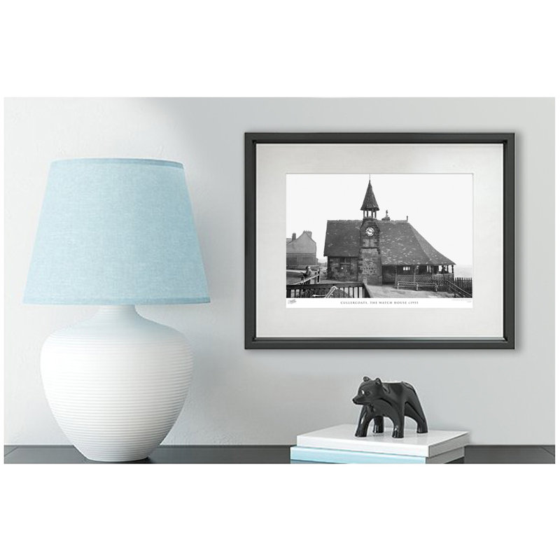 Cullercoats, The Watch House C1955 by Francis Frith - Single Picture Frame Print, 60cm H x 80cm W x 2.3cm D