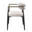 Chaise d'appoint rembourrée (ensemble de 2)