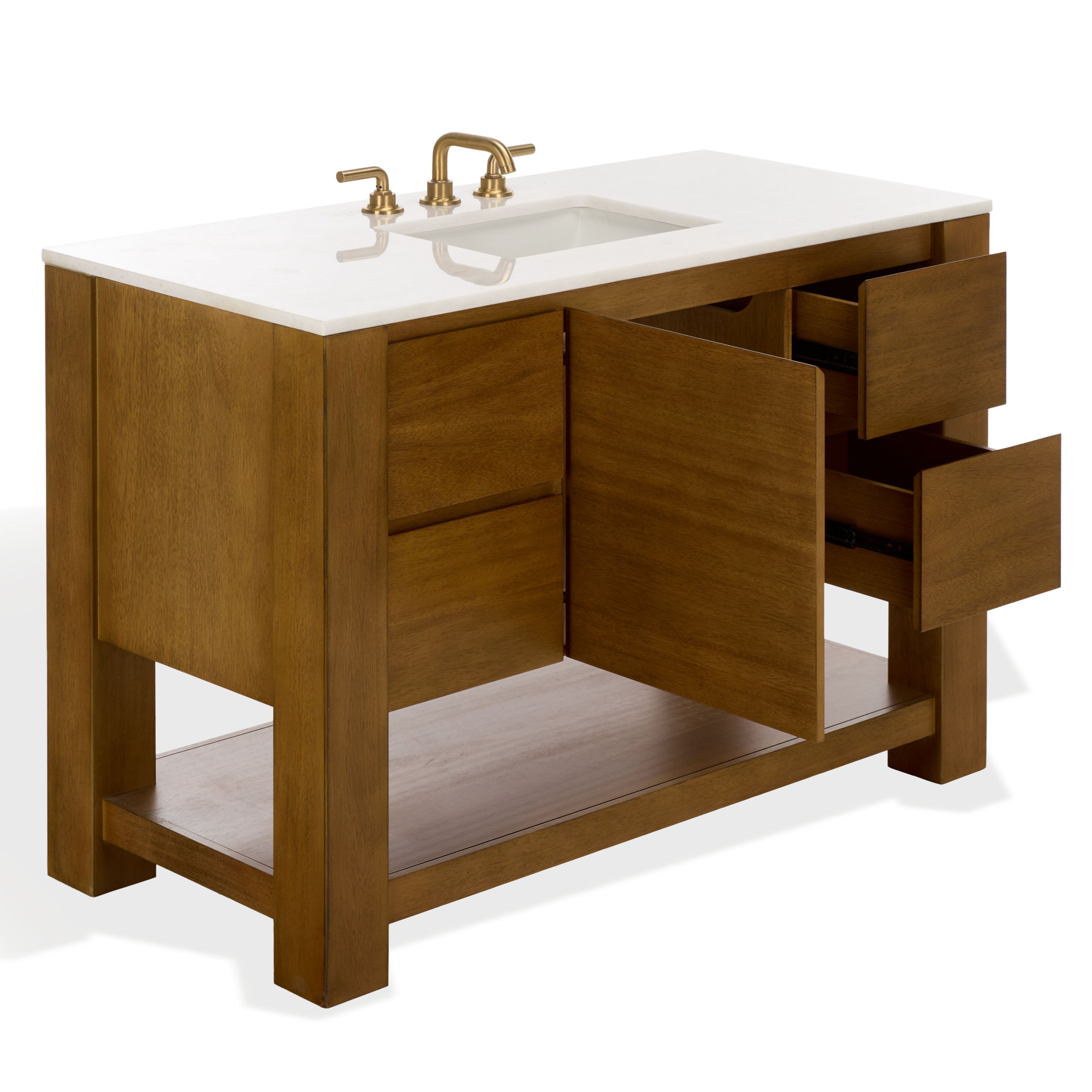 Bertino Single Sink Bathroom Vanity, 48"