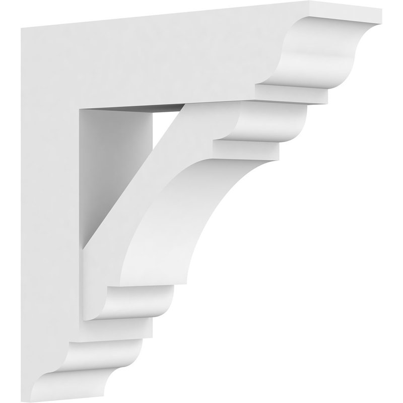 Support standard en uréthane de style olympique avec extrémités traditionnelles, brun clair apprêté