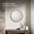 Essential Round Wall Mirror, Bathroom/Vanity Mirror with Frame-91696138-91696124