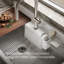 Farmstead 45 In. Top-/Wall-Mount Single-Bowl Workstation Farmhouse Kitchen Sink-926918229