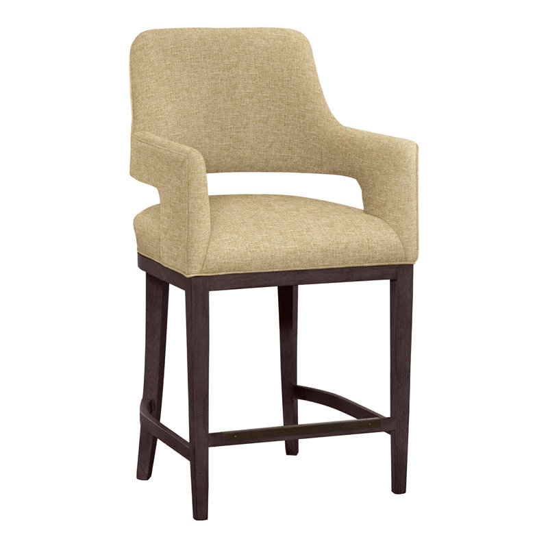 Tabouret de bar et de comptoir Josie, Montego Bay, Paille 3162, Bar Stool (30.5” Seat Height)