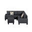 Canapé modulaire 6 pièces rembourré-114788771