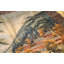 Vintage Chinese Textile Tapestry, Wool-Silk Blend, Hand-Woven, 1960