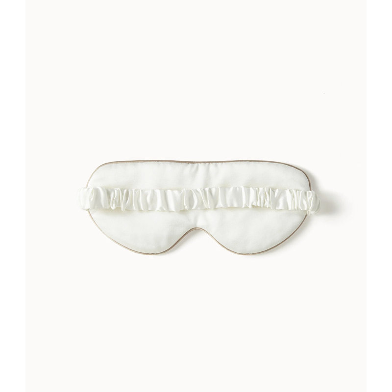 Masque de sommeil Mulberry, Blanc