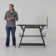 Teitelbaum Versatile Kitchen Trolley with Storage and Lockable Wheels for Multiple Scenarios