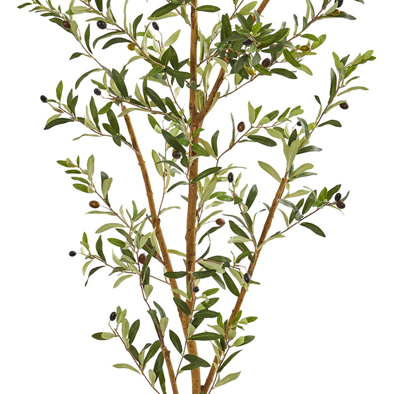 82'' Faux Olive Tree Tree in Planter