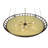 60"W Flowing Cross Inverted Pendant