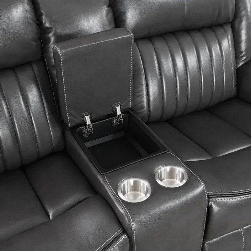 Ensemble de salon inclinable 3 pièces Tholf