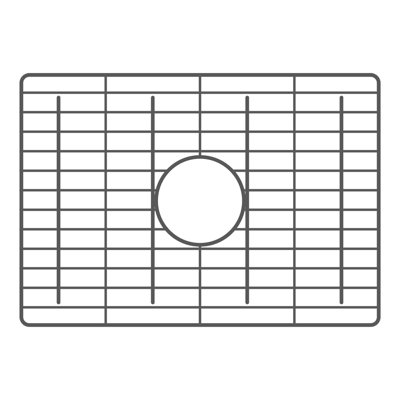 18.5"x13" Bottom Grid in Champagne Bronze PVD