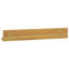 Iowa Park 2 Piece Teak Solid Wood Floating Shelf-654119144