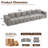 Straight Modular Sofa With Compressed Boneless Sectional-1808894137-1809568253