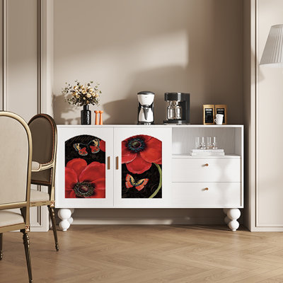 Buffet 59,1 po grande capacité