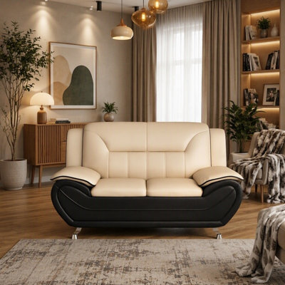 61 " Faux Leather Loveseat
