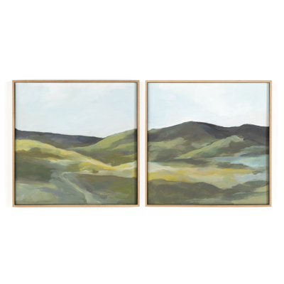Highlands Diptych Painting by Lauren Fuhr