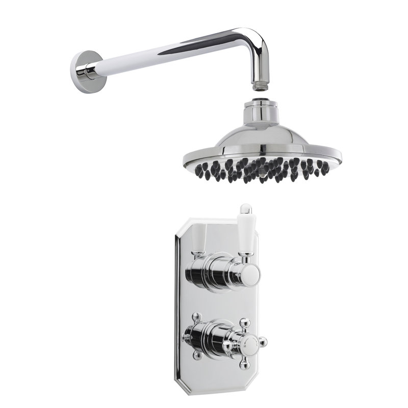 Thermostatic Shower with Fixed Shower Head