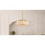 Ensemble de lustres en cristal 4 lumières Nedek