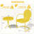 3-Piece Outdoor Bistro Set,Two-Person Patio Dining Set-1145503400