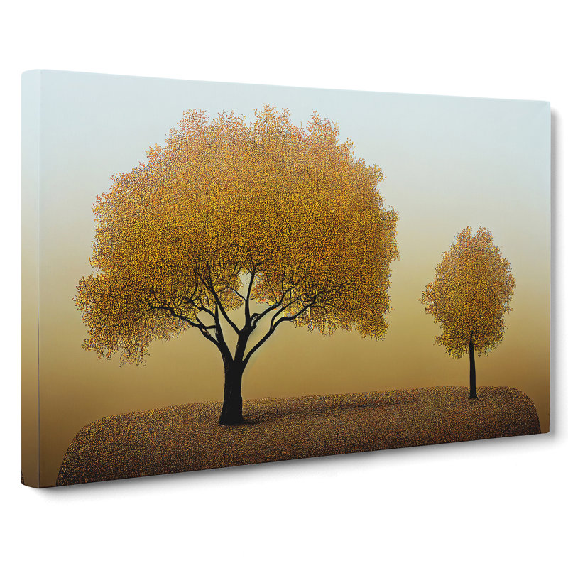 Fascinating Trees - Wrapped Canvas, 35cm H x 50cm W x 3cm D