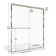 Classic 65.5" x 44" Frameless Bypass Sliding Tub Door