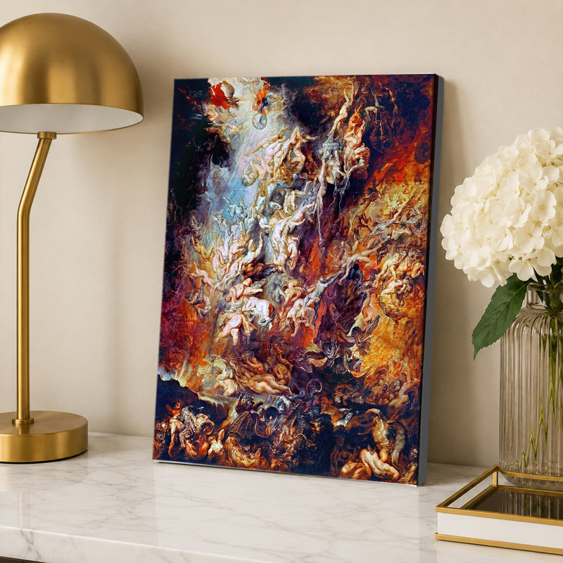 «Rubens Fall of the Dam dam», reproduction d'art, 12x18inch