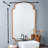 Orwell Metal Flat Mirror