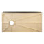 34.25'' L Single Basin Kitchen Sink