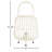 12.35'' H Iron Tabletop Lantern