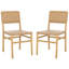 Chaise en cuir Jeremiah-106648610