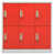 Light Grey/Red
