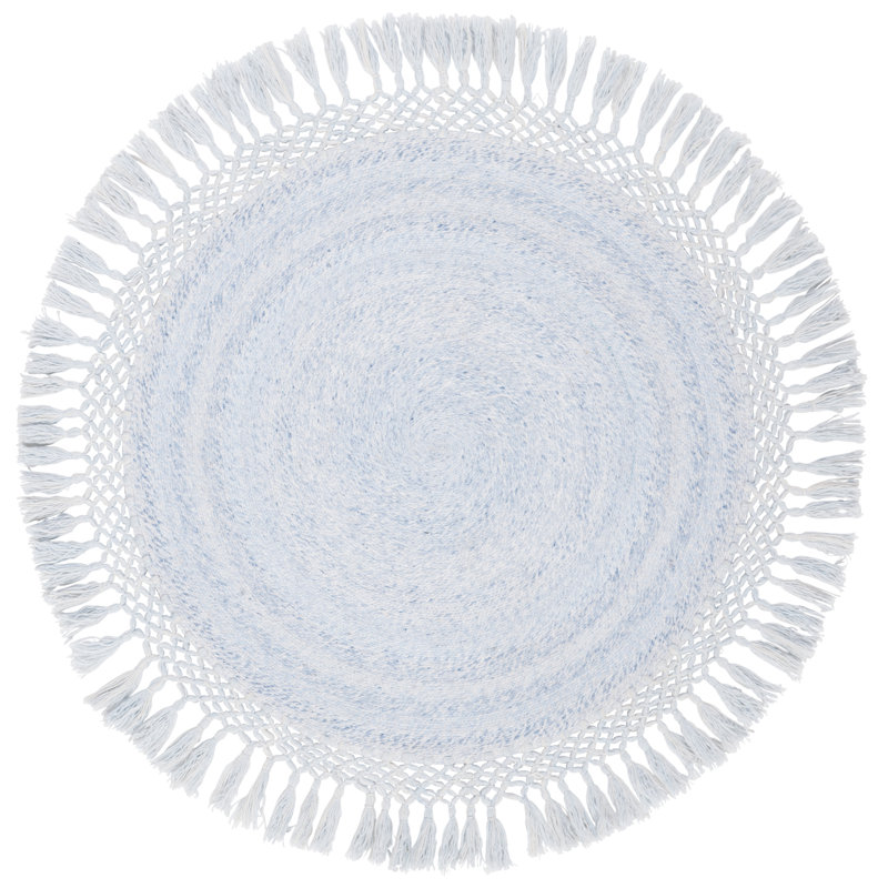 Ubaid Hand Tufted Performance Solid Color Rug, Round 3'