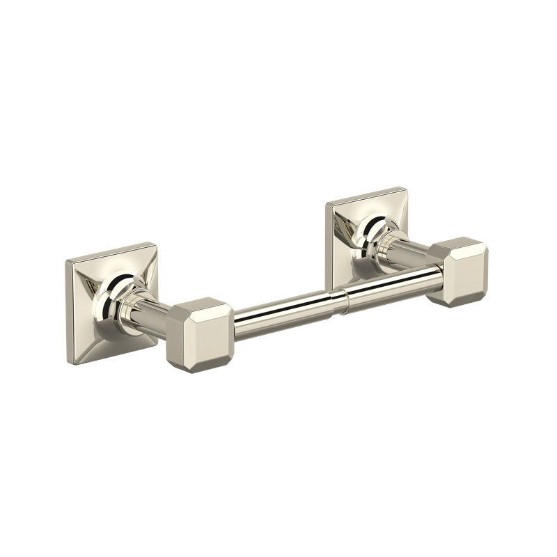 Apothecary Toilet Paper Holder, Polished Nickel