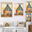 «Minimalisme Barn Mute Tone», reproduction d'art sur toile_106683-95900590-95900594
