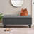 Canealus Linen Upholstered Storage Bench-357542860