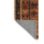 Tapis art déco brun lavable à la machine-1162065115