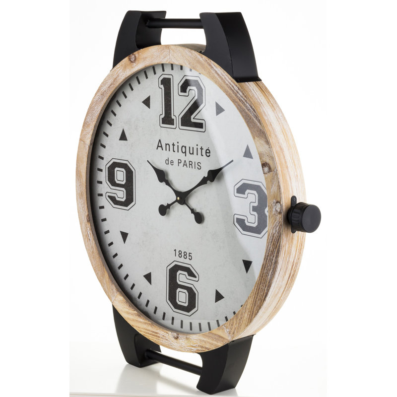 Nelia Wood Wall Clock