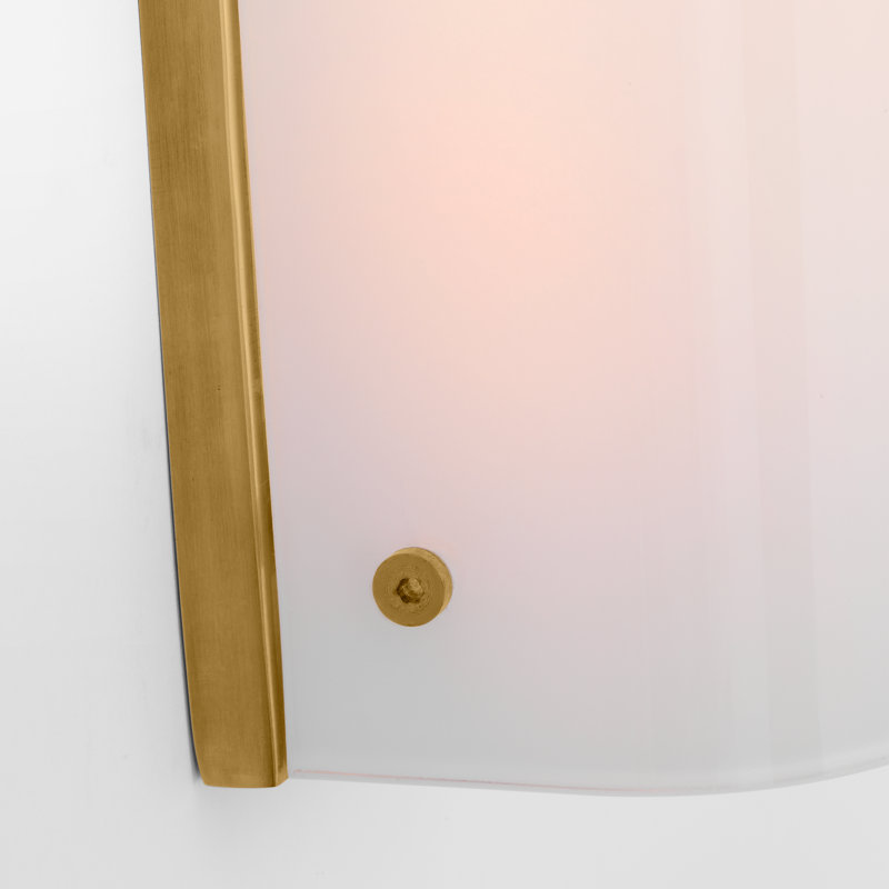Penhold 1 - Light LED Bath Bar, Soft Brass