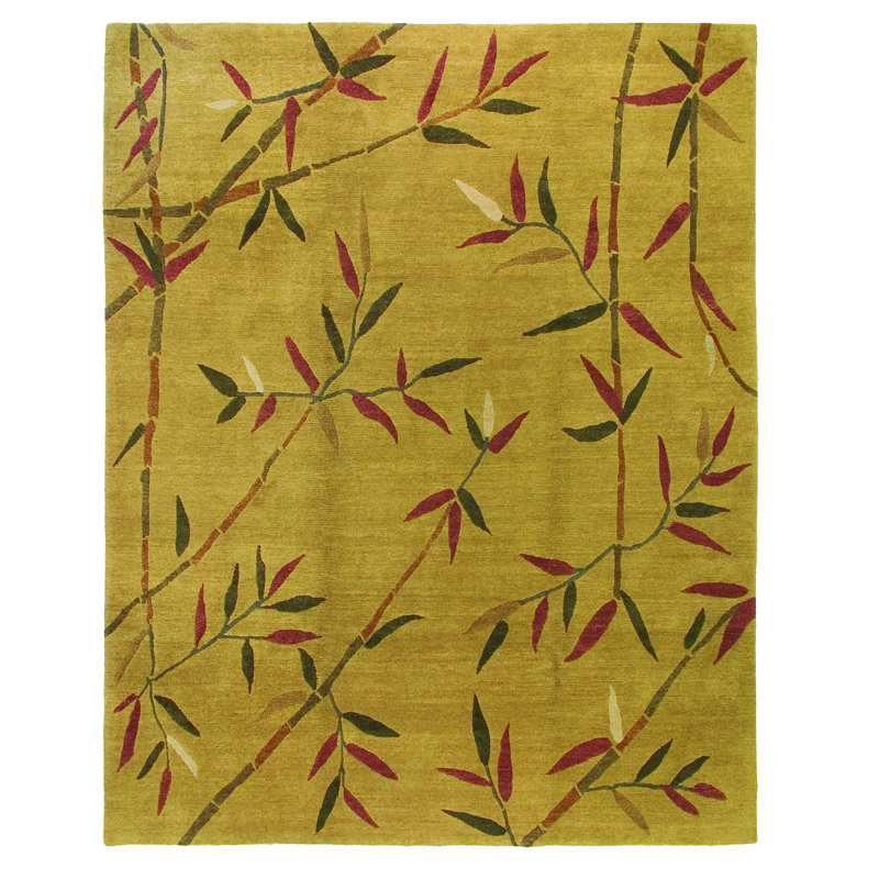 Kyoto Wool Floral Area Rug