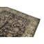 Tapis oriental noir / beige / brun en viscose noué à la main 8 pi 1 po x 10 pi 1 po Oriental