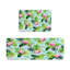 Tapis de cuisine tropicale à motif de feuilles de palmier tropicales 2 pièces