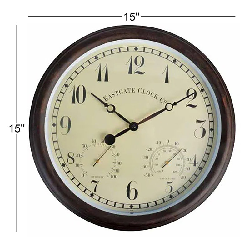 Horloge murale 15 po Yatra