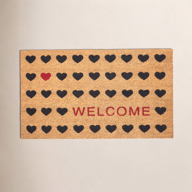 Tapis d'intérieur Heart Heart, L 36 po x L 72 po